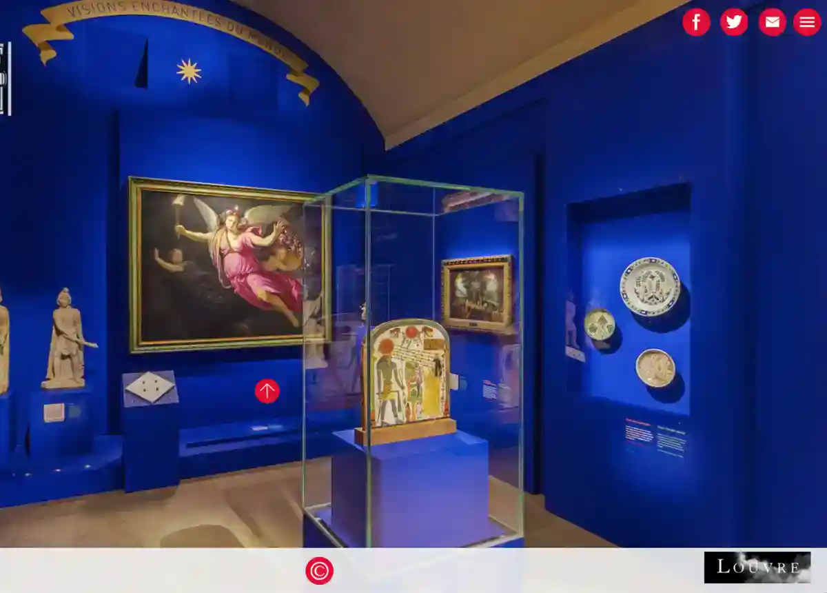 tour virtual Museo del Louvre, París